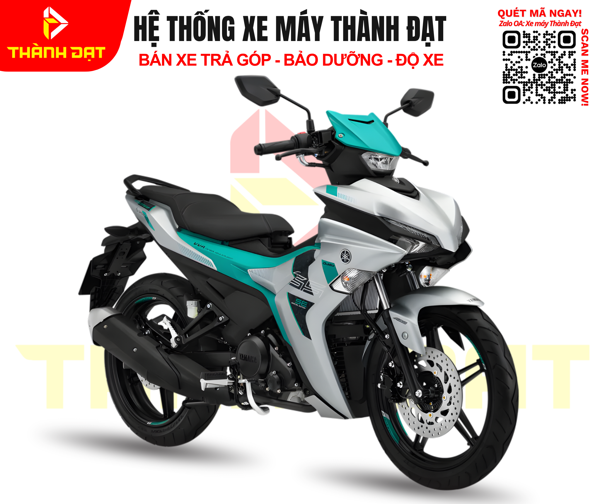 TVS Dazz 110 trắng hồng